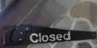Open/Closed Saw Sign