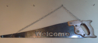 Welcome Saw Sign